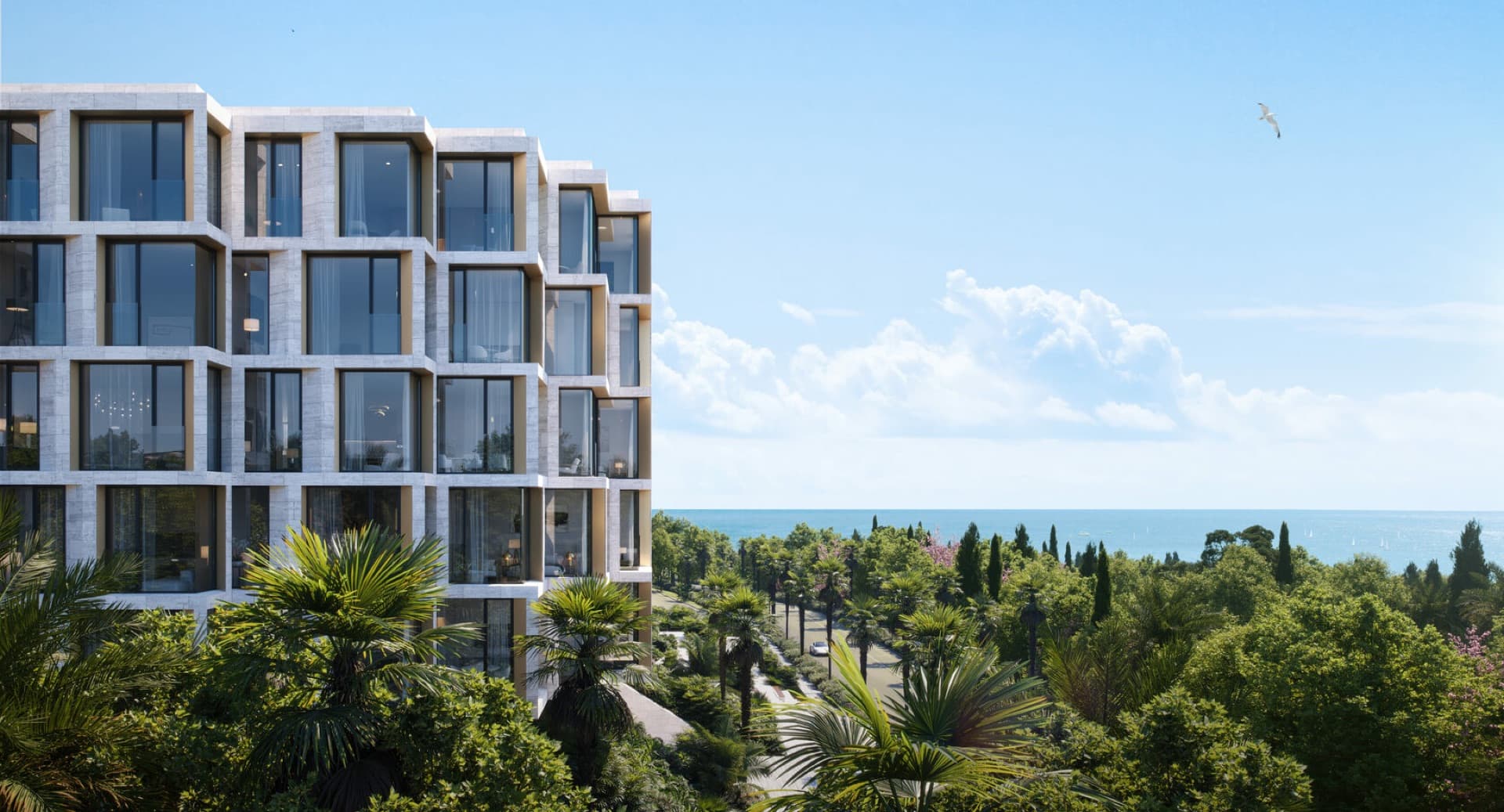 МФК Парк — фасад